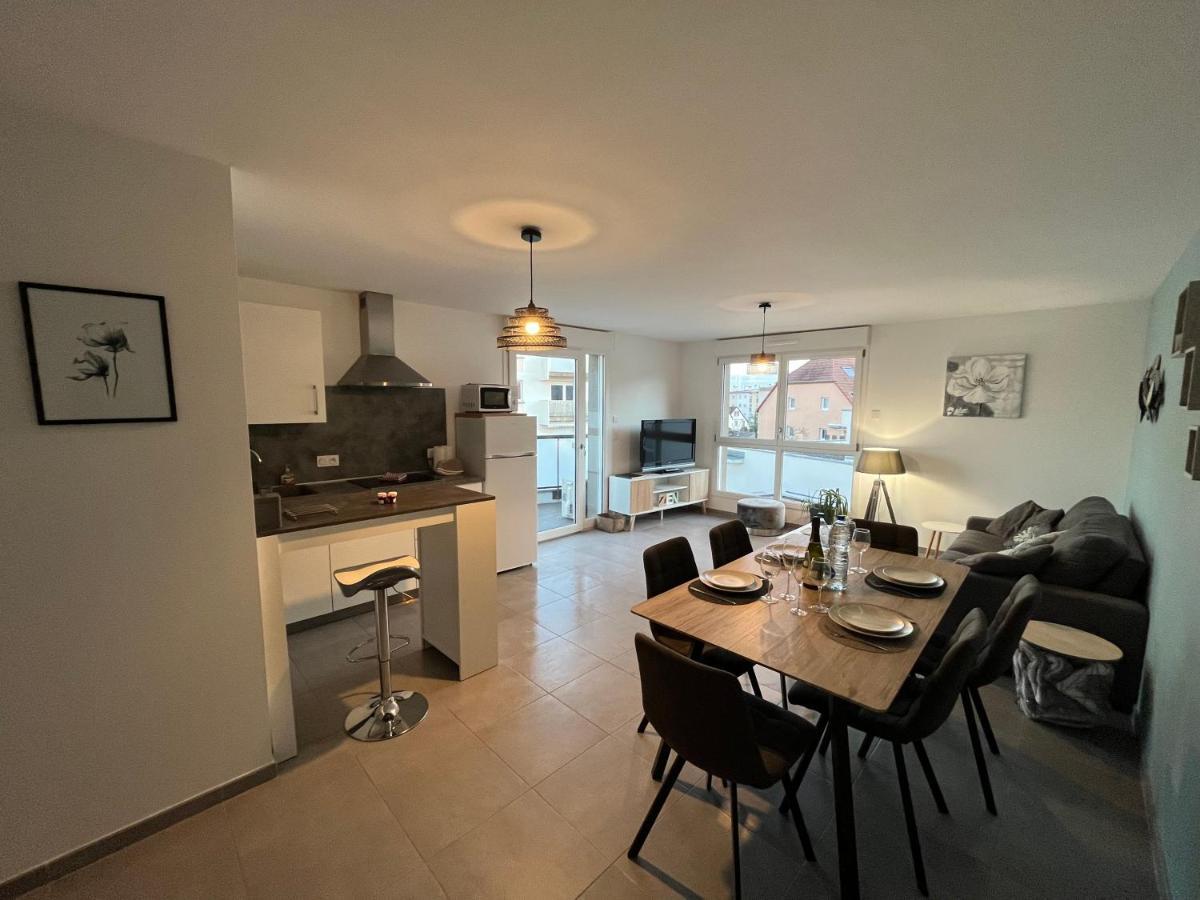Appartement Magniolia Proche Centre Ville Colmar Exterior foto